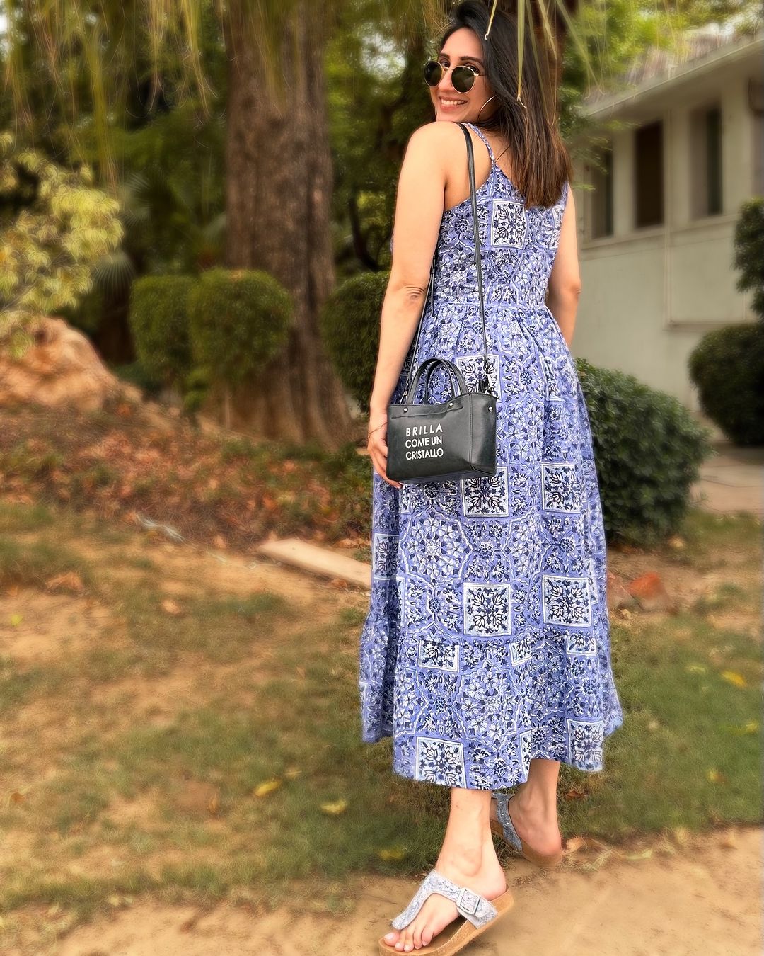 Jodhpur Dress - Hand-block Printed Cotton Dress