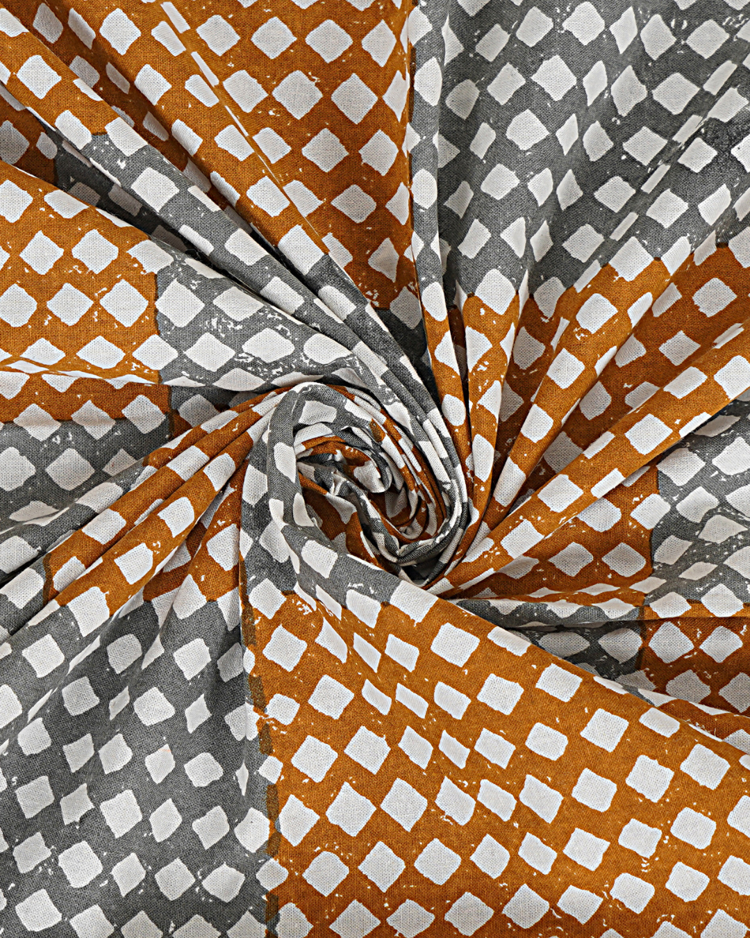 Marrakesh Bedsheet in Chevron Grey