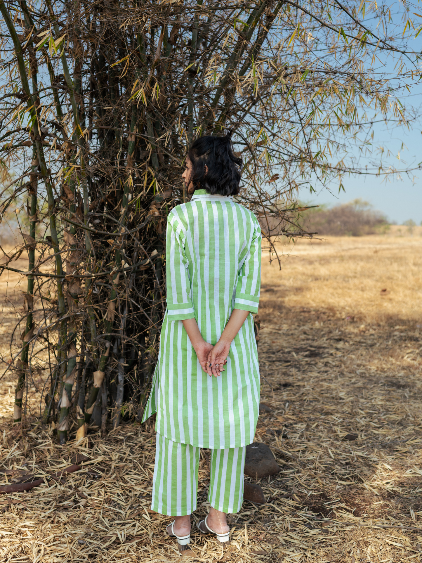 Andaman Co-Ord Set - Hand-block Printed Cotton Co-Ord Set