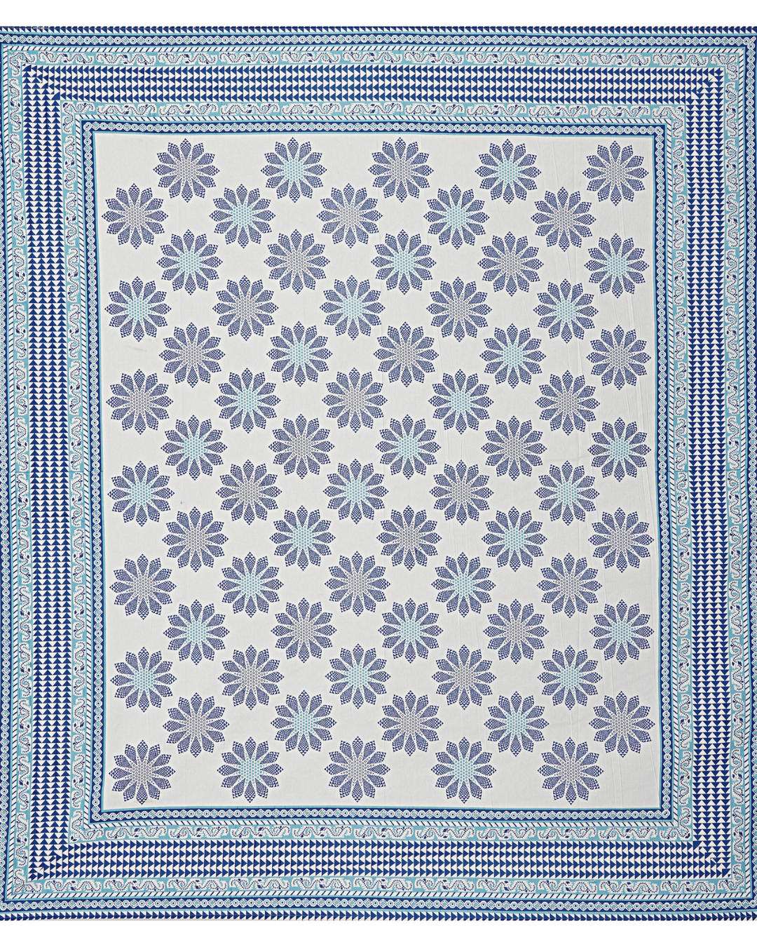 Marrakesh Bedsheet in Sunflower Blue