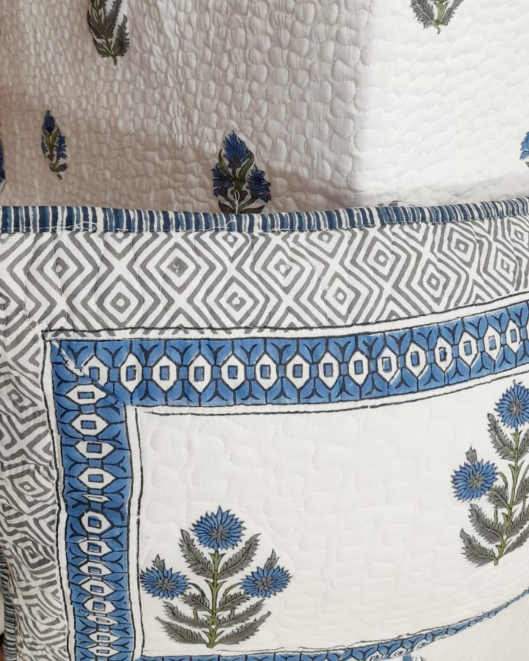 Neelbagh Printed Quilted Bedcover